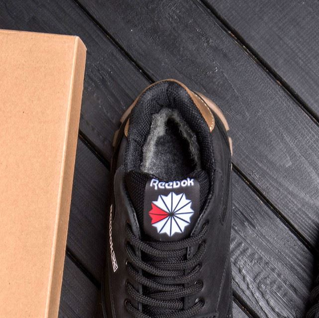 Чоловічі зимові шкіряні кросівки R-02 G-Step  Black (Харків)