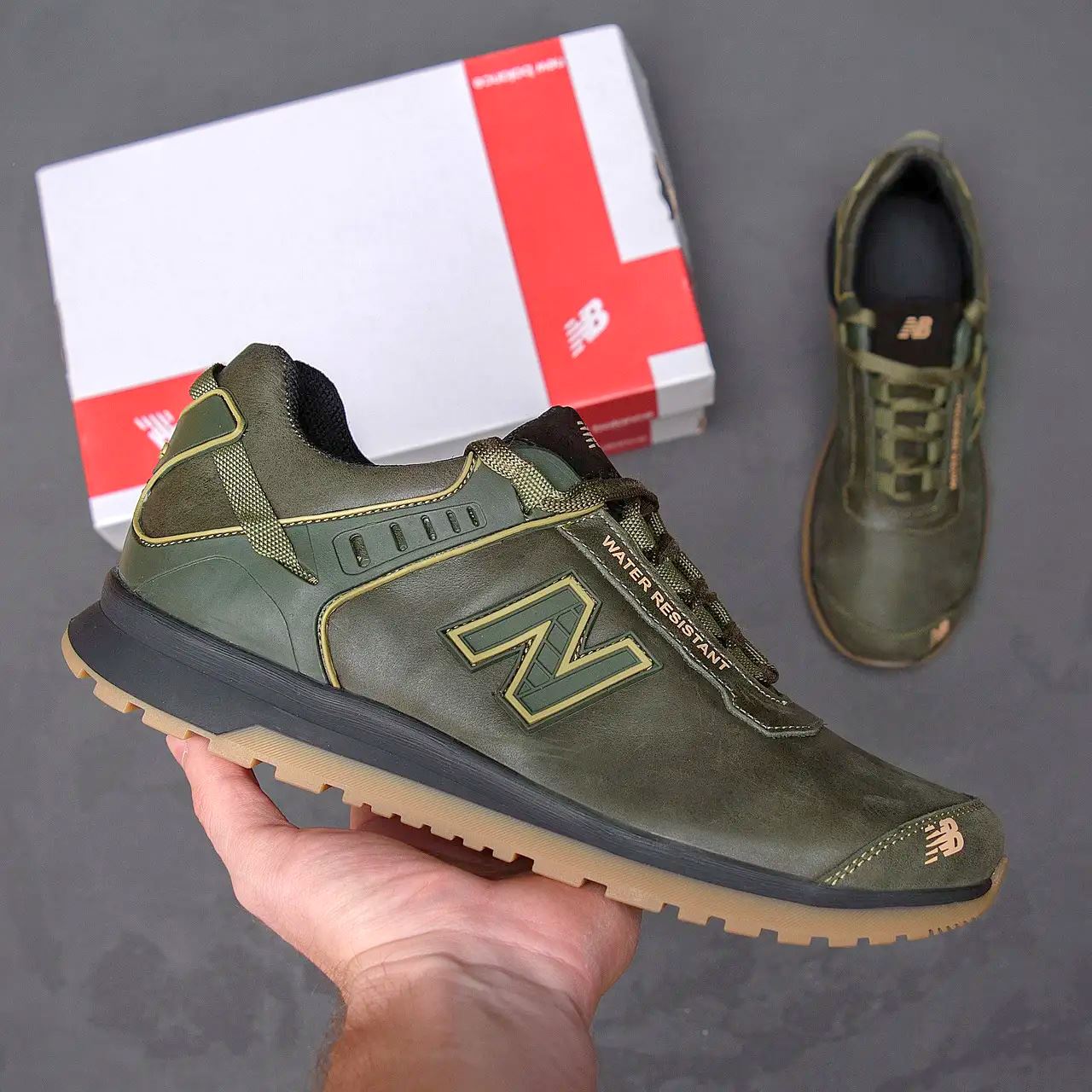 Чоловічі кросівки NB Clasic Green (Харків)