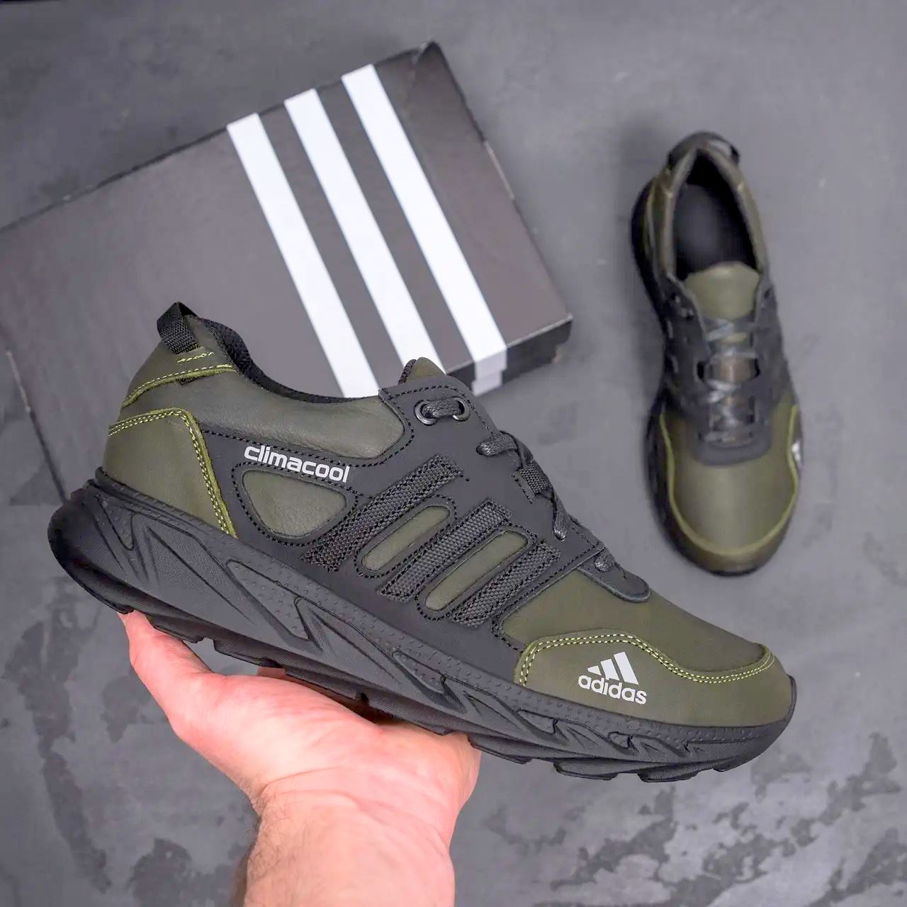 Чоловічі кросівки Climacool олива (Харків)