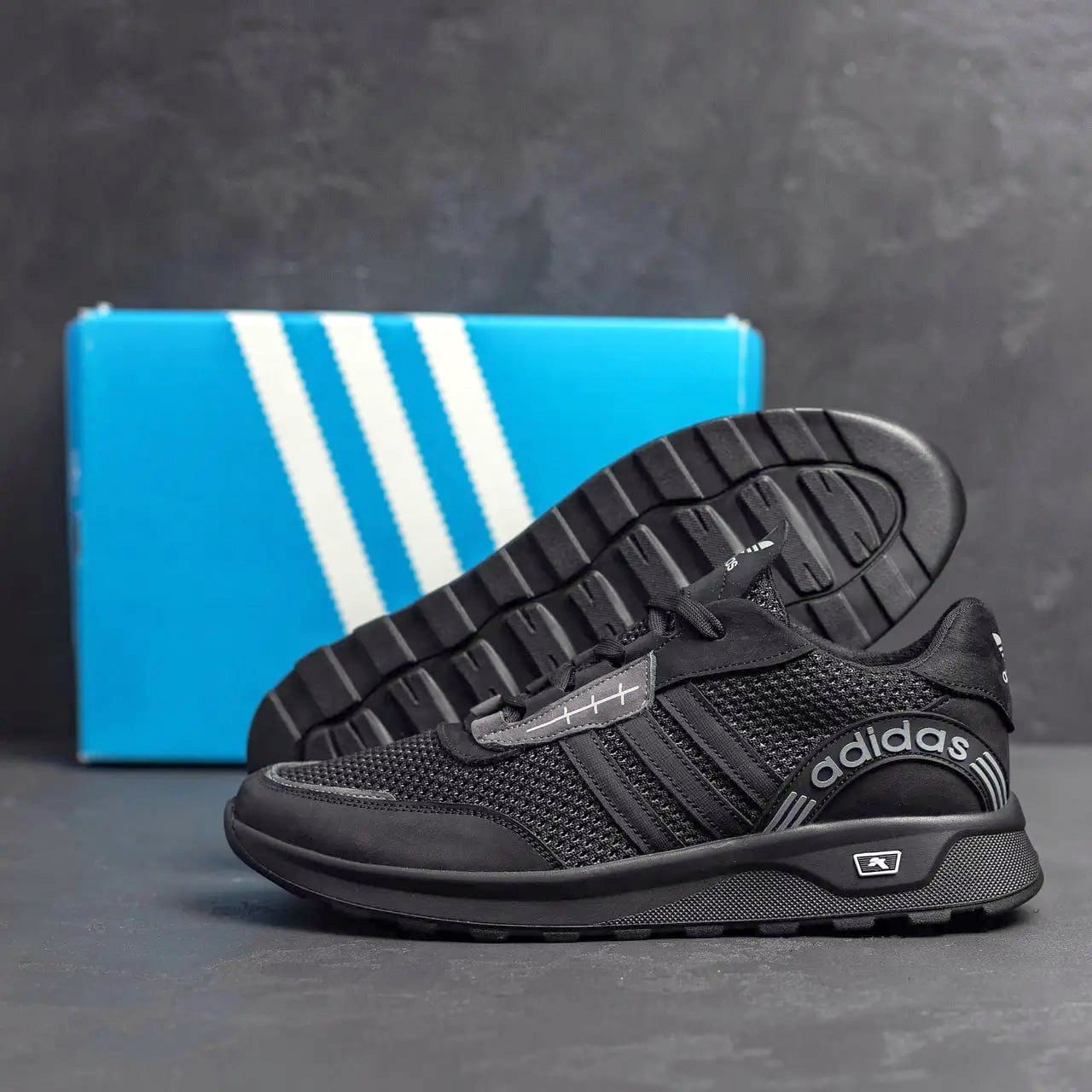 Чоловічі літні легкі дихаючі кросівки AL zx black (Харків)